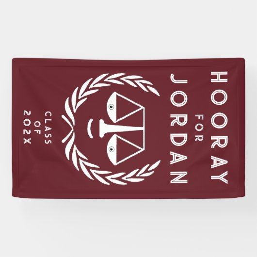 Rechtsschoolverlaters Spandoek (Horizontaal)