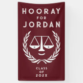 Rechtsschoolverlaters Spandoek (Verticaal)