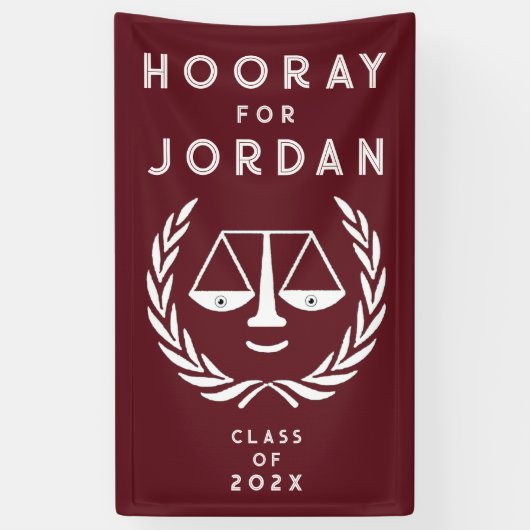 Rechtsschoolverlaters Spandoek (Verticaal)