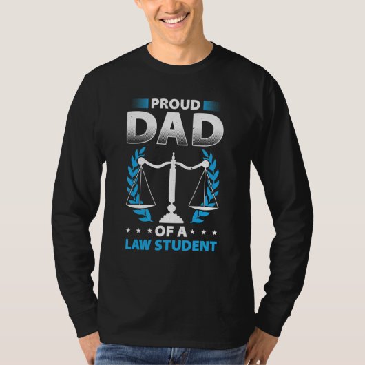 Rechtsstudent Rechtenstudent Advocaat in Opleiding T-shirt (Voorkant)