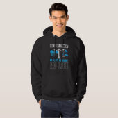 Rechtsstudent Rechtstudent Aankomend Advocaat Hoodie (Voorkant volledig)