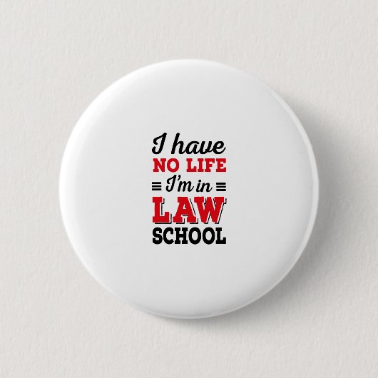 RECHTSSTUDENT RONDE BUTTON 5,7 CM (Voorkant)