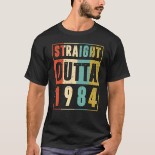 Rechtstreeks 1984  Grafisch 38 jaar oud 38 t T-shirt