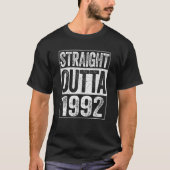 Rechtstreeks 1992 30e verjaardag t-shirt (Voorkant)