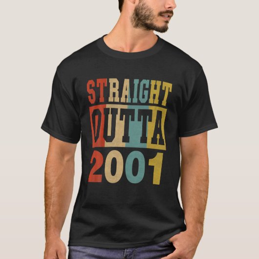 Rechtstreeks 2001 20e verjaardag 20e verjaardag t-shirt (Voorkant)