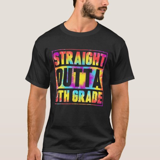 Rechtstreeks Afstuderen van 8e graad terug naar sc T-shirt (Voorkant)
