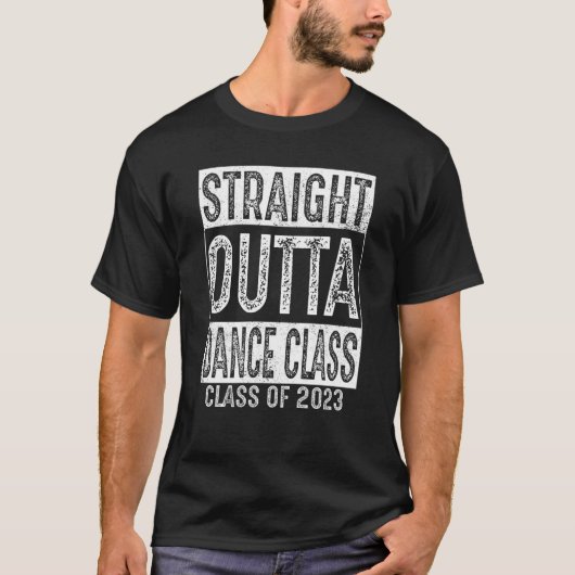Rechtstreeks Afstuderen van de Klasse 2023 van de T-shirt (Voorkant)