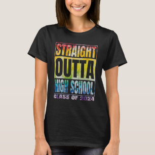 Rechtstreeks Afstuderen van de middelbare school v T-shirt