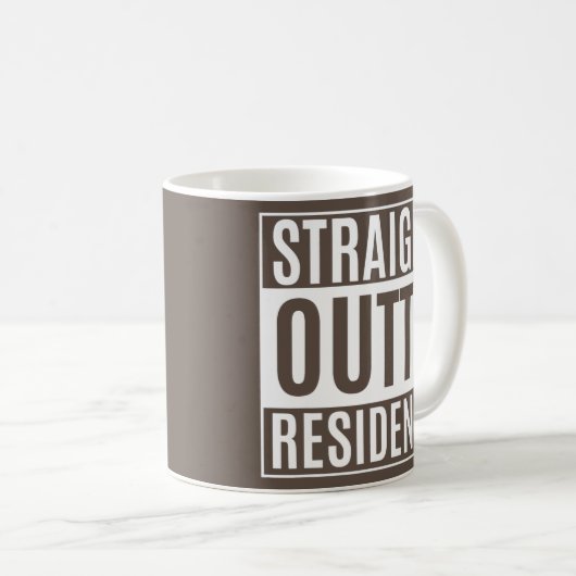 Rechtstreeks afstuderen voor ingezetenschap koffiemok (Voorkant rechts)