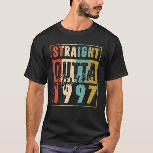 Rechtstreeks april 1997 Retro 23 jaar oud 23 T-shirt