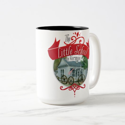 Rechtstreeks behandelde BIG-mok Tweekleurige Koffiemok (Voorkant rechts)