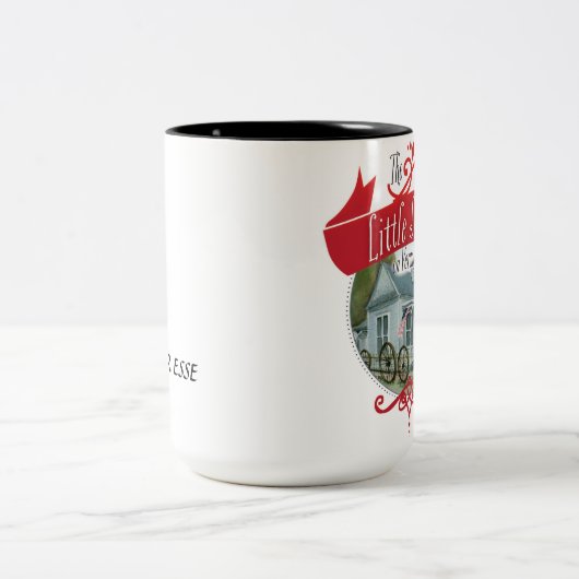 Rechtstreeks behandelde BIG-mok Tweekleurige Koffiemok (Center)