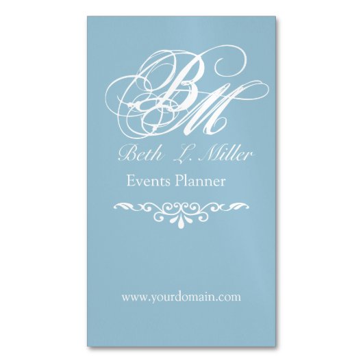 Rechtstreeks briefings magnetisch visitekaartje (Voorkant Verticaal)