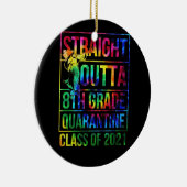 Rechtstreeks buiten de achtste klasse Afstuderen v Keramisch Ornament (Rechts)