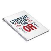 Rechtstreeks buiten de chirurgische chirurgische i notitieboek (Rechterzijde)