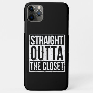 Rechtstreeks buiten de Kast LGBT Gift T-Shirt Case-Mate iPhone Case