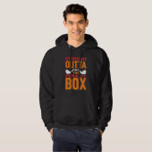 Rechtstreeks buiten de strafdoos Hockey Hoodie (Voorkant volledig)