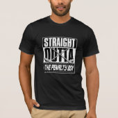 Rechtstreeks buiten de strafdoos Hockey T-shirt (Voorkant)