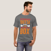 Rechtstreeks buiten de strafdoos Hockey T-shirt (Voorkant volledig)