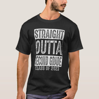 Rechtstreeks buiten klasse 2023 2e klasse G T-shirt