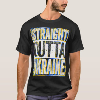 Rechtstreeks buiten Oekraïne in Oekraïne en vanuit T-shirt