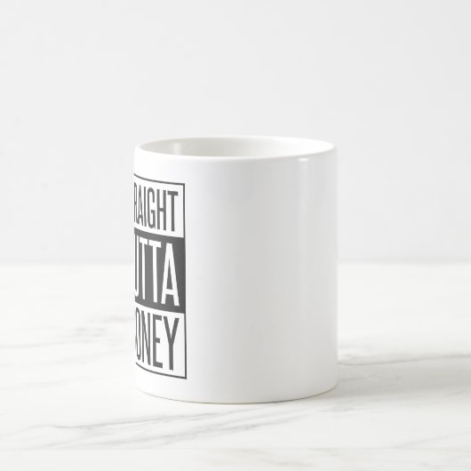 Rechtstreeks geld koffiemok (Center)