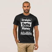 Rechtstreeks geld t-shirt (Voorkant volledig)