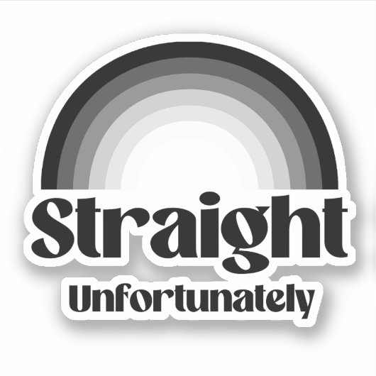 Rechtstreeks helaas sticker (Voorkant)