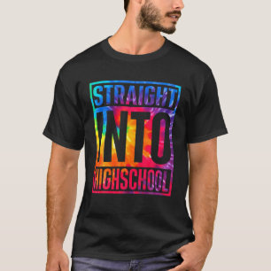 Rechtstreeks in de middelbare-schoolschildklier, e t-shirt