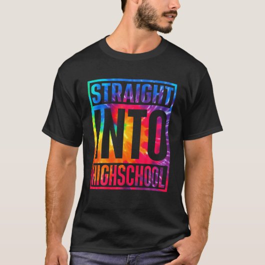 Rechtstreeks in de middelbare-schoolschildklier, e t-shirt (Voorkant)