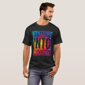 Rechtstreeks in de middelbare-schoolschildklier, e t-shirt (Voorkant volledig)