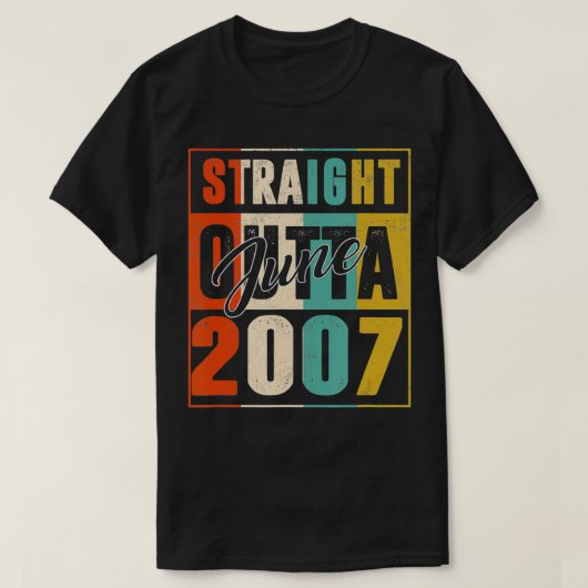 Rechtstreeks juni 2007  Mannen Vrouwen {b]th B T-shirt (Design voorkant)