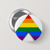 Rechtstreeks LGBT-toets Ronde Button 5,7 Cm (Voorkant /achterkant)
