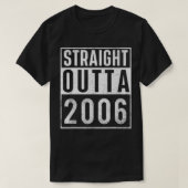 Rechtstreeks na 2006 geboortedag t-shirt (Design voorkant)