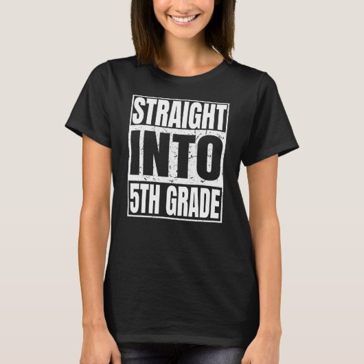 Rechtstreeks naar 5e graad Afstuderen 2021 2022 Ru T-shirt (Voorkant)