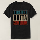 Rechtstreeks naar South Jordan Utah UT T-shirt (Design voorkant)
