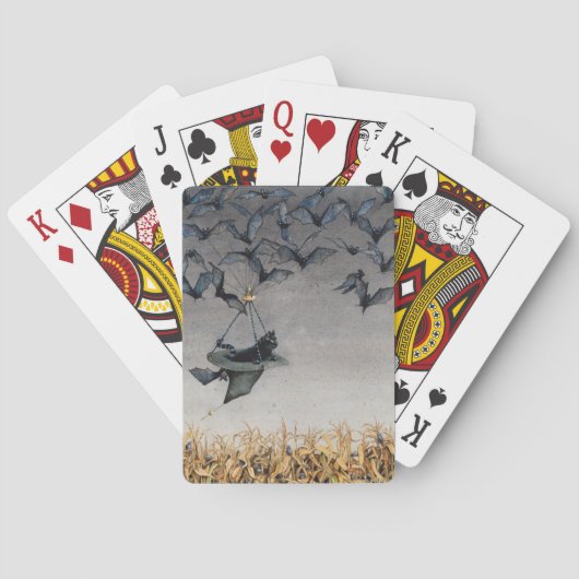 Rechtstreeks op Till Morning-speelkaarten Pokerkaarten (Achterkant)