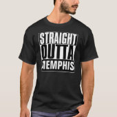 RECHTSTREEKS OUTTA MEMPHIS T-SHIRT (Voorkant)