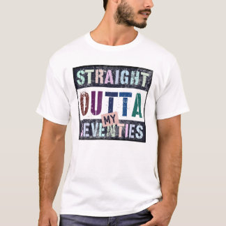 RECHTSTREEKS OUTTA MIJN ZEVENDE ZEVENDEN  80e verj T-shirt