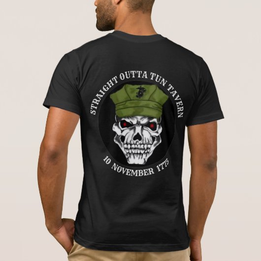 RECHTSTREEKS OUTTA TUN TAVERN T-SHIRT (Achterkant)