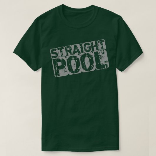 RECHTSTREEKS POOLREGELS T-SHIRT (Design voorkant)