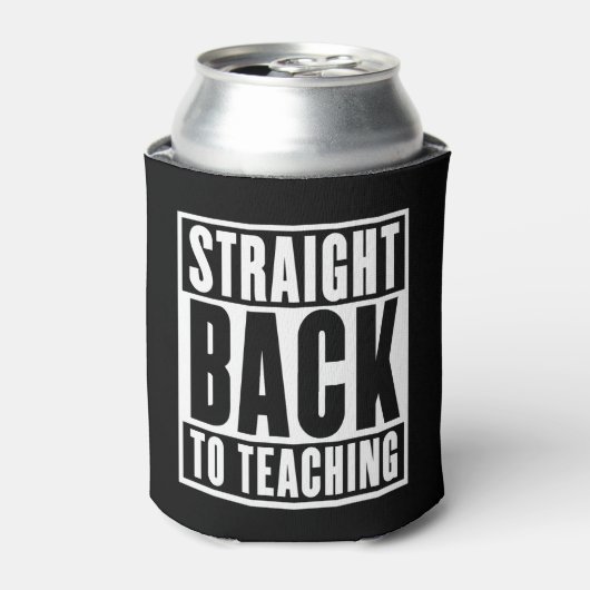 Rechtstreeks Terug naar Teaching Blikjeskoeler (Blikje Voorkant)