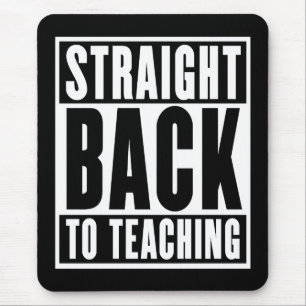 Rechtstreeks Terug naar Teaching Muismat