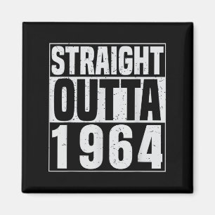 Rechtstreeks uit 1964 Clic Jaren Vintage Geboorte Magneet