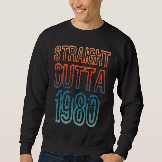 Rechtstreeks uit 1980 trui (Voorkant)