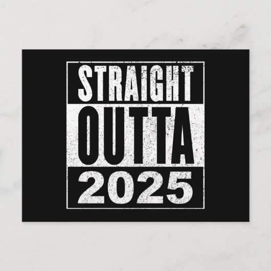 Rechtstreeks uit 2025 briefkaart (Voorkant)