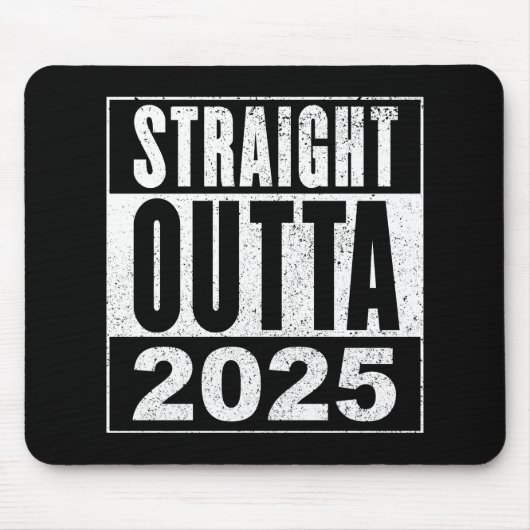 Rechtstreeks uit 2025 muismat (Voorkant)