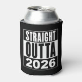Rechtstreeks uit 2026 blikjeskoeler (Blikje Voorkant)