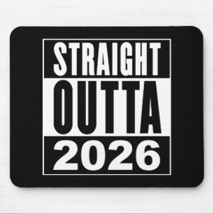 Rechtstreeks uit 2026 muismat