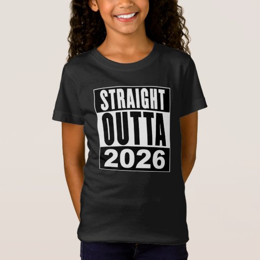 Rechtstreeks uit 2026 t-shirt (Voorkant)